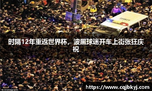 时隔12年重返世界杯，波黑球迷开车上街张狂庆祝